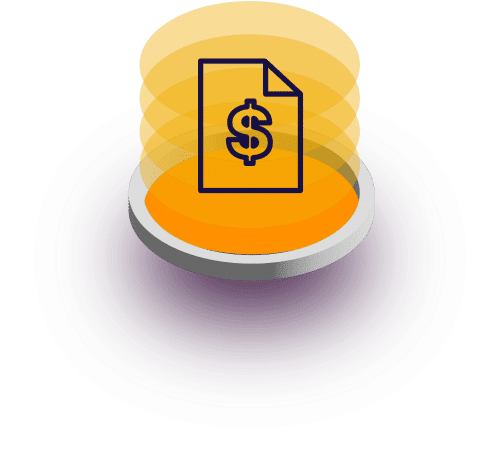 Icon for financial services